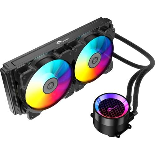 Bykski pc water cooling kit CPU integrated Radiator processor cooler 120mm/240mm cold row B-FRD120-RBW B-FRD240-RBW