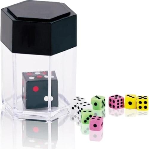 Hot sale fun magic props magic tricks difficult color explosion sieve dado magico joke multi-specification gift for children