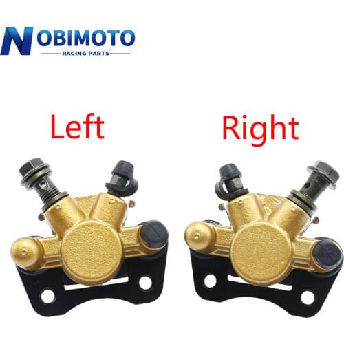 New High Performance 50 mm Gold Disc Brakes Front Brake Calipers Clamp Lower Pump Motorcycle Parts For ATV Dirt Pit Bike 2DS-144