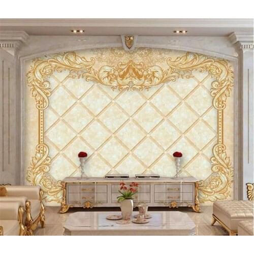 Custom Euporean pattern murals wallpaper 3d wall paper murals for living room papel de parede 3D photo wallpaper