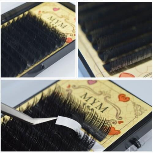 All Size 1 Case J B C D Curl Mink Eyelash Extension Individual Fake False Eye Lash Tray Professional Salon Lasher Use