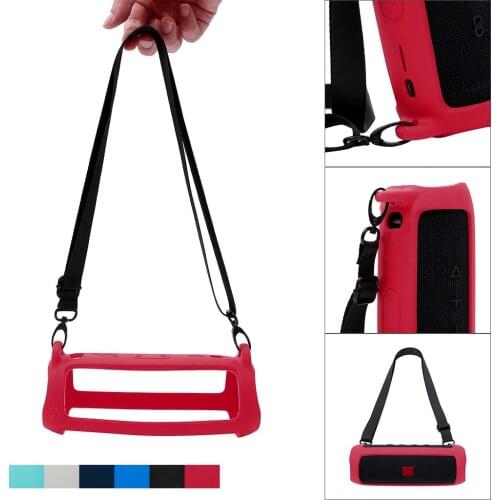 Silicone Case for FLIP 5 Bluetooth Speaker Case Cover Shockproof Protective Sleeve Portable Carrying Travel Speaker Case Cover