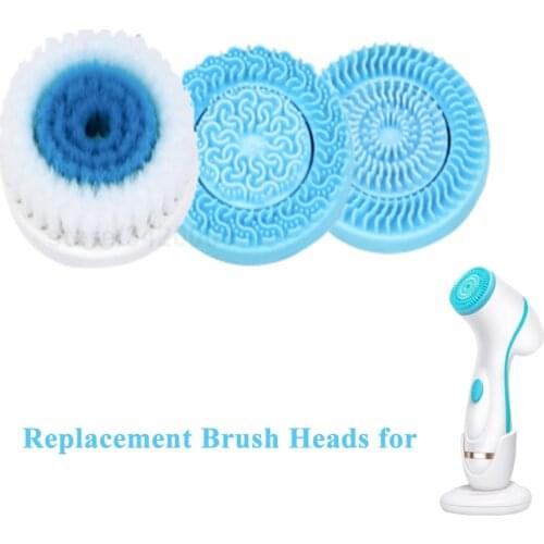 Replacement Brush Heads for Facial Massager Cleaner Face Deep Wash Pore Care Brush Head