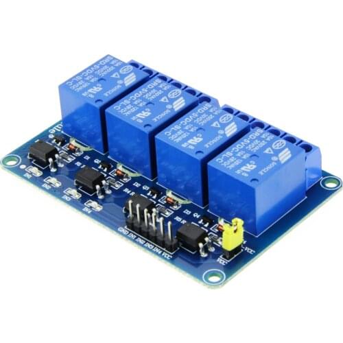 2/4/8 Two Channel Relay Module Low Level 5v with optocoupler protection microcontroller development board