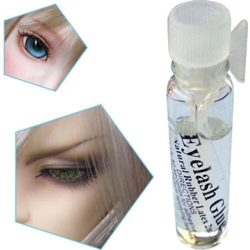 2ml Hot Sale New Doll Change Makeup Fake Eyelashes Small Bottle Glue Glue Glass With Transparent T3K0
