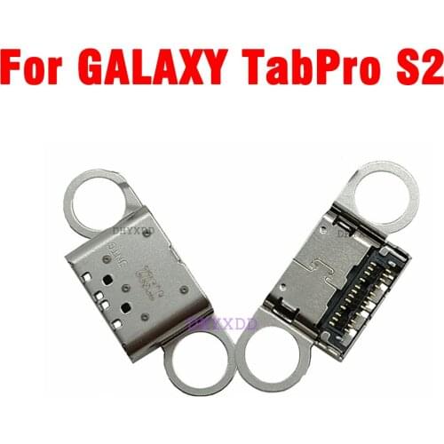2Pcs Micro USB Jack DC Charging Port Socket Connector Port For Samsung Galaxy Tabpro S2 Type-c USB Jack