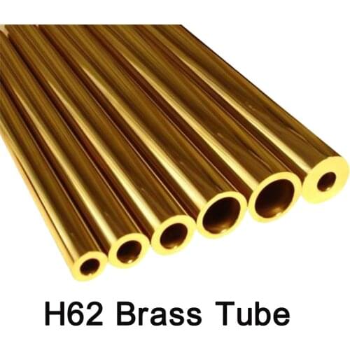 H62 Brass Tube Pipe Capillary Copper Tube Environmental Protection 1 2.5 3 4 5 6 8 10 12mm Copper Sleeve