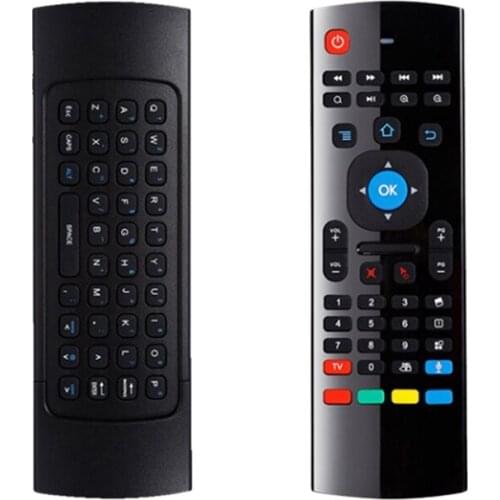 MX3 Fly Air Mouse Smart Voice Remote Control 2.4G Wireless Keyboard for TV Box Android Mecool H96 Max X96 Mini Mi Box