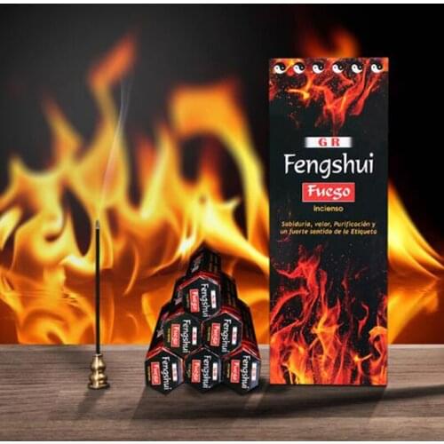 Natural Aroma Air Freshener Yoga Medditation Indoor Home Fragrance India Incense Feng Shui Fire Aroma Incense Stick
