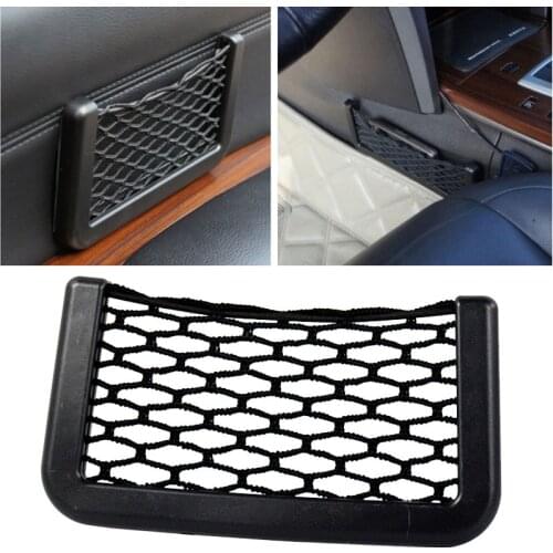 Organizer Storage Bag Black Auto Car Mesh Net
