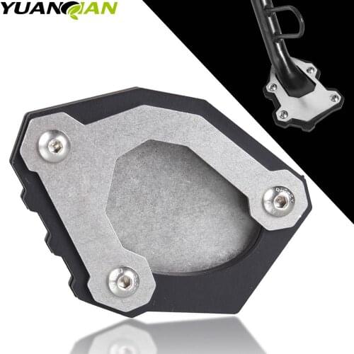 Motorcycle CNC Kickstand Foot Side Extension Pad Support Plate Enlarge Stand For KAWASAKI Versys 650 Versys650 2015-2021 2020 19