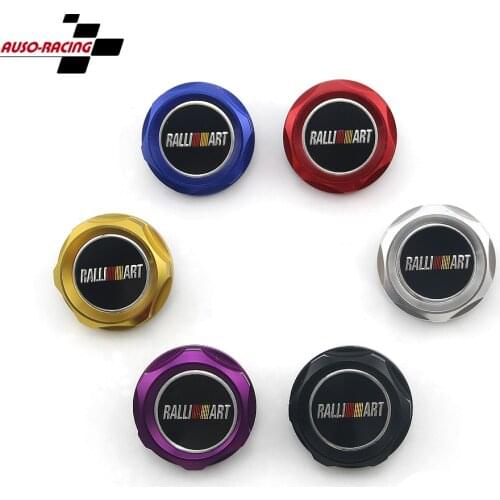 Ralliart Racing Engine Oil Cap Oil Fuel Filler Cover Cap For Mitsubishi HT6315 Galant Montero Diamante Outlander Space Star