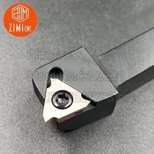 STGFR2525M16+TGF32R080/STGFL2525M16+TGF32L80 Carbide Insert Cutting Tool Boring Tool Shallow Groove Blade + Cutter Bar Set