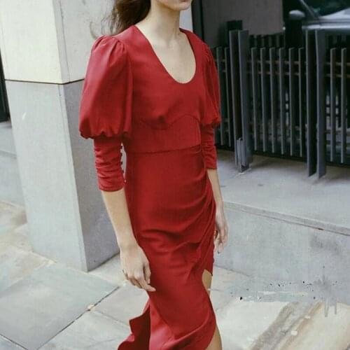 VERDEJULIAY Fashion Denim Dresses