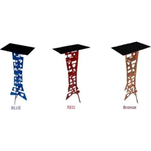 Aluminum Alloy Magic Folding Table (Blueor Red Color For Choice),MagicianS Best Table,Stage Magic,Illusions,Accessores,Tricks