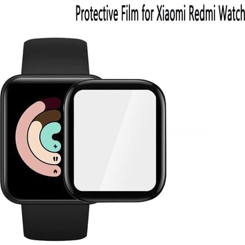 3D Curved Coverage Protective Film for Xiaomi Redmi Watch Soft Screen Protector Cover for Xiaomi Mi Watch lite Film Accessorie