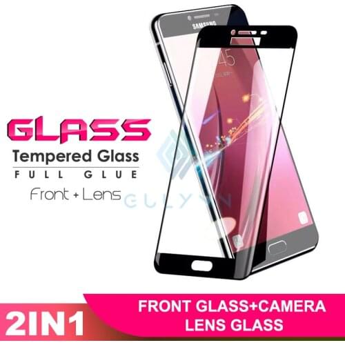 A6 J4 J6 Plus Tempered Glass For Samsung Galaxy M30S A51 A71 Full Cover Protective Glass A10 A20 A30 S Safety Screen Protector