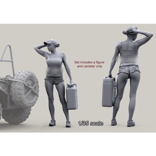 1/35 Resin Model Figure GK , Unassembled and unpainted kit