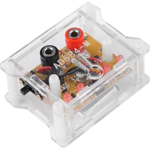 AD584 Reference Module with Transparent Housing High Precision Voltage Reference Module 4 Channel USB Charging