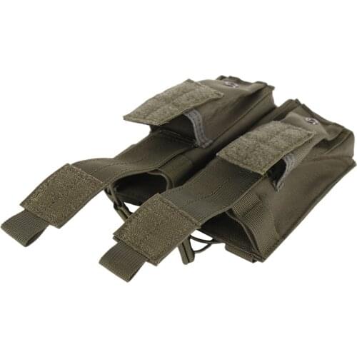 AK AR M4 FAMAS Mag Pouch Tactical MOLLE Triple Open-Top Magazine Pouch FAST Airsoft Military Paintball Equipment