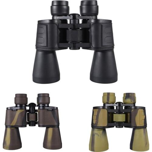 FIRECLUB Tactical 20X50 Binoculars HD Wide-angle Outdoor Folding Telescope BAK4 Camouflage Binocular