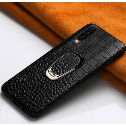 Genuine Leather Case For Samsung Galaxy S9 S10 Plus Magnetic Kickstand Cover For Samsung Note 9 10 Plus