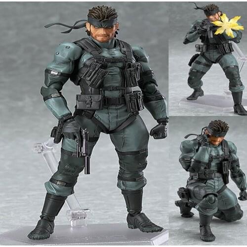 Figma 243 Venom Snake Metal Gear Solid 2: Sons Of Liberty Figures Action Snake PVC Action Figure Toy Doll Gift