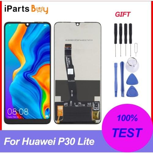 IPartsBuy for Huawei P30 Lite LCD Screen and Digitizer Full Assembly 100%Test Huawei P30 Lite Lcd Display Screen
