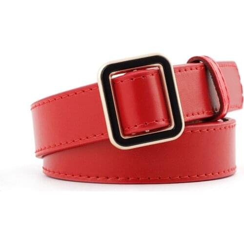 Ke Meiqi European and American Fashion Creative Thin Belt Ladies Wild Decorative Jeans Dress Belt Female Designer Belt Luxury