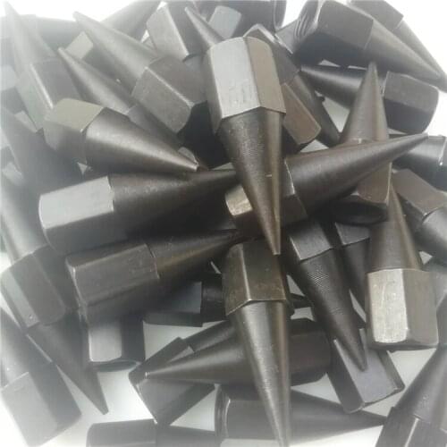 Spear tip Pure steel grease gun Nozzle spear tip Steel pointed tip Thin spear tip Wear-resistant hand pneumatic universal tip