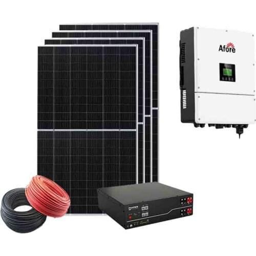 New hybrid solar power system 3 kw solar hybrid system