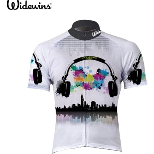 New widewins Cycling Jersey got music Sports Wear Mens Cycling Jersey Cycling Clothing Bike Shirt Size 2XS TO 6XL 5048