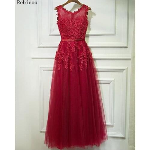 Tulle Sheer Neck Beading Lace Vestidos De Festa Pearl Sequins A-line Long Dresses Robe De Soiree Wedding Party Gowns