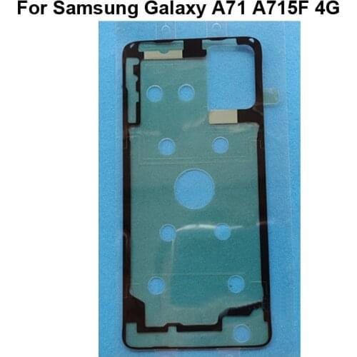 1PC Adhesive Tape 3M Glue Back Battery cover For Samsung Galaxy A71 A715F 4G 3M Glue 3M Glue Back Rear Door Sticker A 71