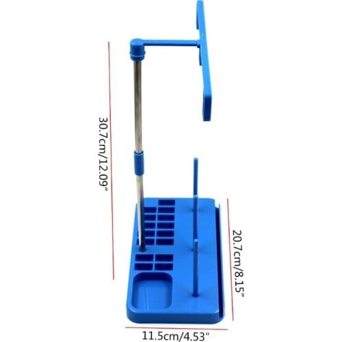 4XFA 3 Spools Holder Stand Plastic Detachable Sewing Machine Accessories Embroidery Thread Rack Storage for Domestic