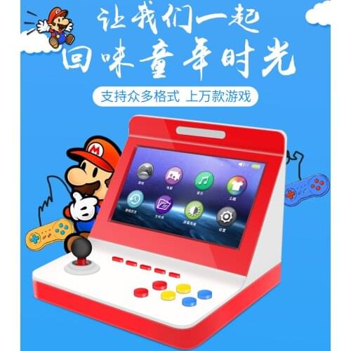 7 Inch Mini Retro Handheld Game Console 3000 Classic Video Games Handheld Console for NEOGEO Aracade PSP FC Support TF Card