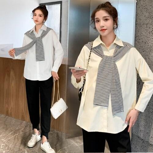 9290# Maternity Clothes Spring Autumn Cotton Pregnant Women Suit Clothes for Pregnant Women Pants Suit