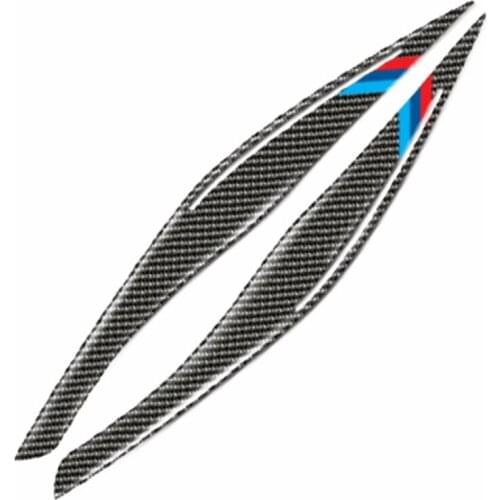 For BMW E90 3 Series Accessories Car Styling Car Front Fog Light Lamp Cover Trim ABS Chrome Decoration Sticker Car Styling 2pcs