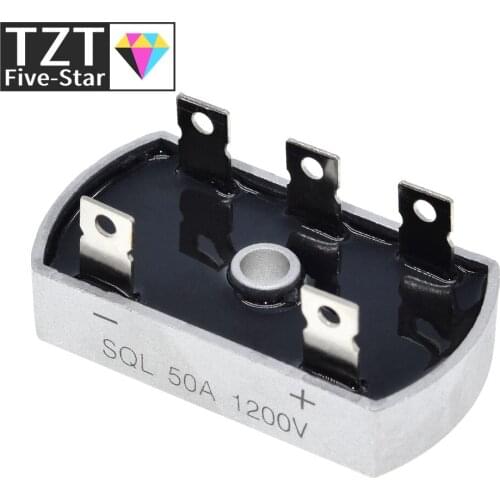 50A 1200V Aluminum Metal Case 3 Phase Diode Bridge Rectifier 50Amp SQL50A Module