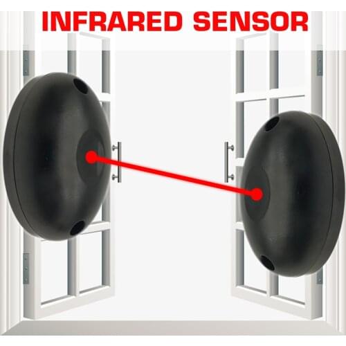 IP55 Automated Gate Safe Infrared Detector Sensor for Swing /Sliding/Garage Gate / Door Safety Infrared Beam Sensor Photocells