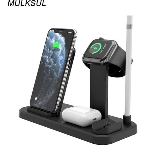 2021 Wireless Charger for iphone 12 11 xs Android Fast Charging Dock Station Phone Charger fast Charging Wireless Chargers
