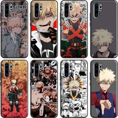 Katsuki Bakugou Case For Huawei P30 Pro P20 P40 Mate 10 20 Lite Nova 5T P Smart Z 2019 Honor 8X 9X 8A 10i