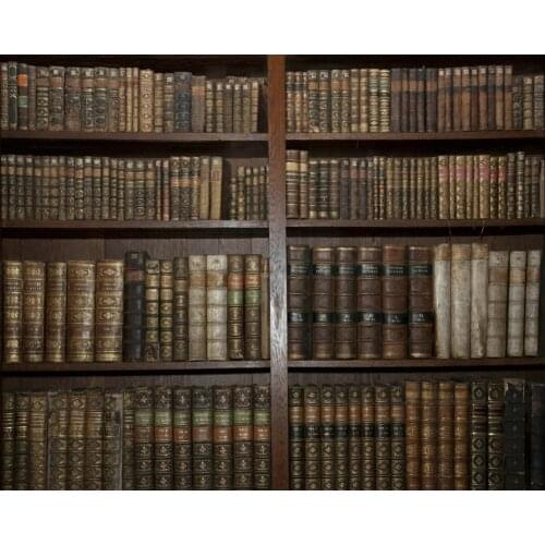 Black Vintage Bookshelf Party Party Backdrop Baby Shower Room Decor Photo Booth Studio Prop