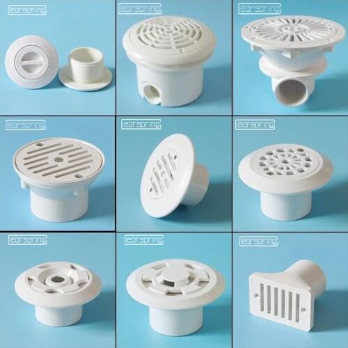 High quality Swimming Pool Pipe fittings ABS Adjustable Water Outlet 1.5/2 InchSwimming Pool Accessory Pool Cleaning Equipment