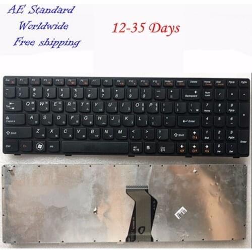 KR Black New Laptop Keyboard For Lenovo B570 Z565 Z560 Z570 Z575 V570A V570G B575 B580 V580 B590 Korea