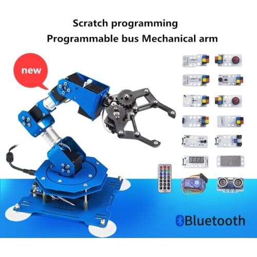 6 degrees of freedom Mechanical arm bus Robotic arm xArm/Scratch/LOBOT educational programming robot kits
