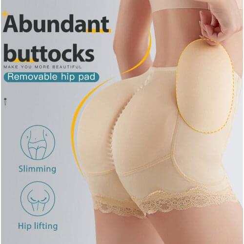 Fashion Breathable Butt-lift Underwear Skin-friendly Nylon Lace Design High Elasticity Butt Shaper for Daily Wear Underpants