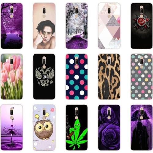 For Meizu M6 M6T Case Soft TPU Silicon Back Cover For Meizu M6 Case M6T Rose Print Phone Case Coque Para