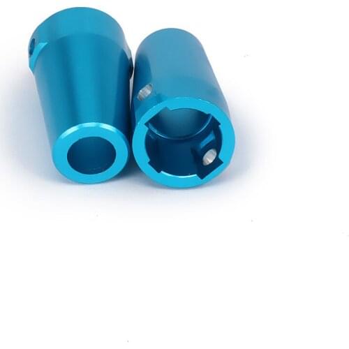 Machined Alloy Aluminum Rear Cup Axle Adapters Lockout For Rc Car 1/10 AXIAL SCX10 Crawler Upgraded Hop-Up Parts SCX0014