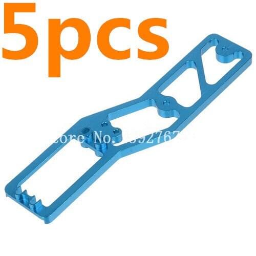 Wholesale 5Pcs HSP 860012 Upgrade Parts Alum Alloy Radio Tray for RC 1/8 Nitro Off Road Monster Truck CNC 94762 Baja